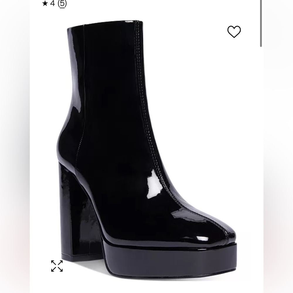 Madden Girl Autumn black patent boots